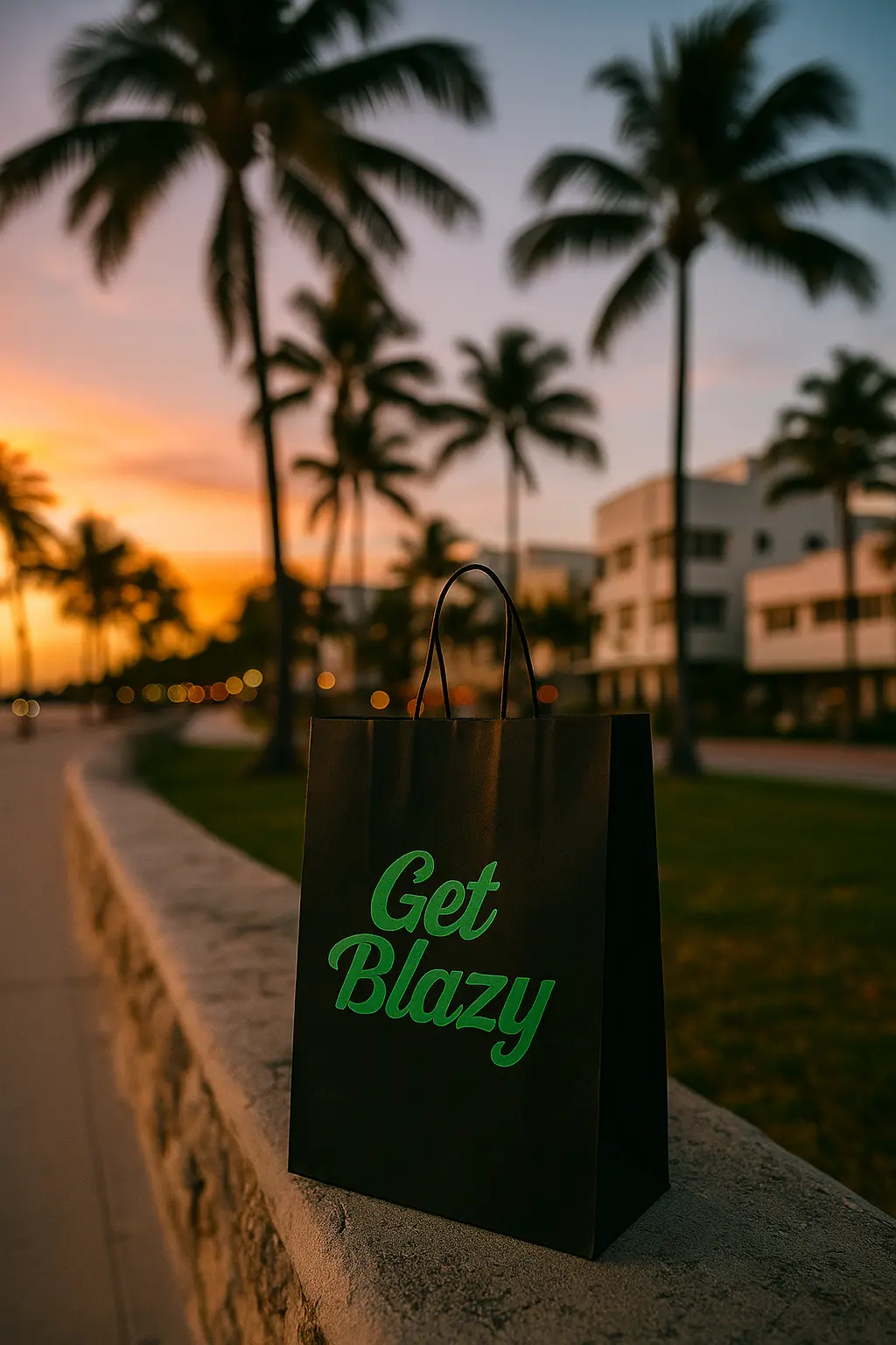 Discreet Miami Beach delivery on Collins Ave - Get Blazy