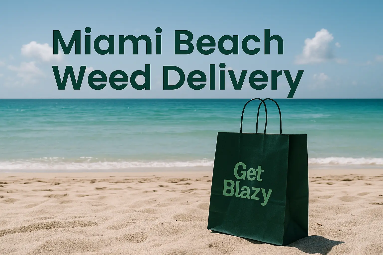 South Beach hotel and Airbnb delivery - Get Blazy